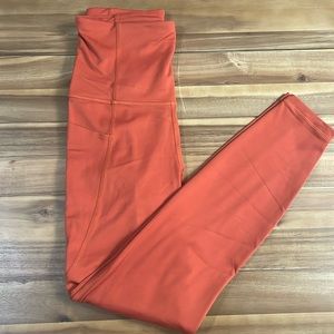 Orange all in motion leggings